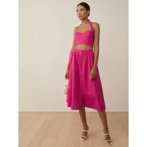 NWOT Reformation Orzo Two Piece Linen set